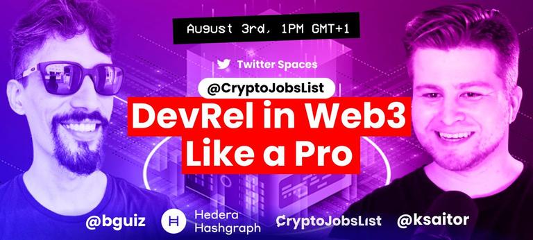How to DevRel in Web3 Like a Pro with Brendan Graetz of Hedera Hashgraph
