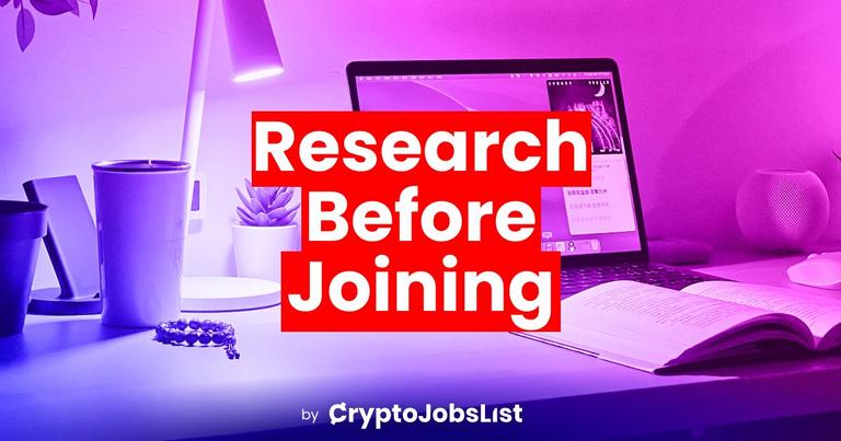 How to Research a Blockchain Startup Before You Join?