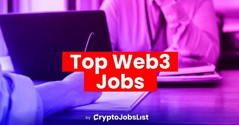 Top Web3 Jobs To Jumpstart Your Career in 2024