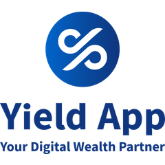 Yield App logo white