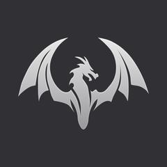 Dragon Farm logo white