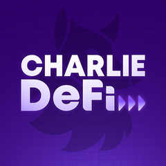 CharlieDeFi logo white